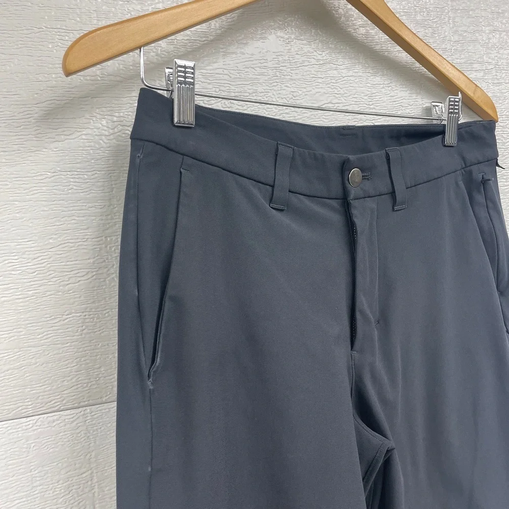 Lululemon 30 Inch Waist Slate Gray‎ Commission Pants Slim Fit Chino